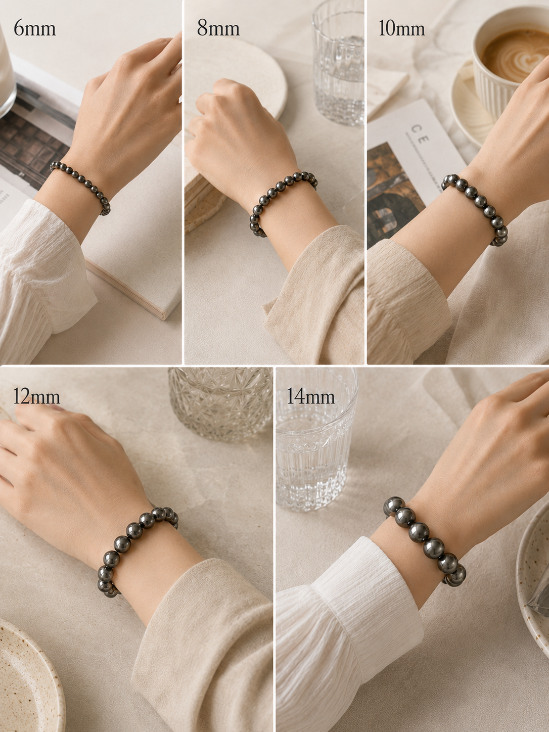 Silver Sheen Obsidian Focus Bracelet