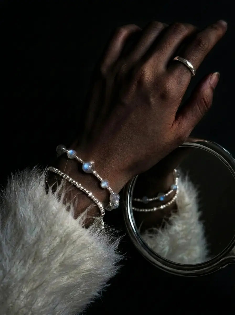 Grey Moonstone Soften Bracelet