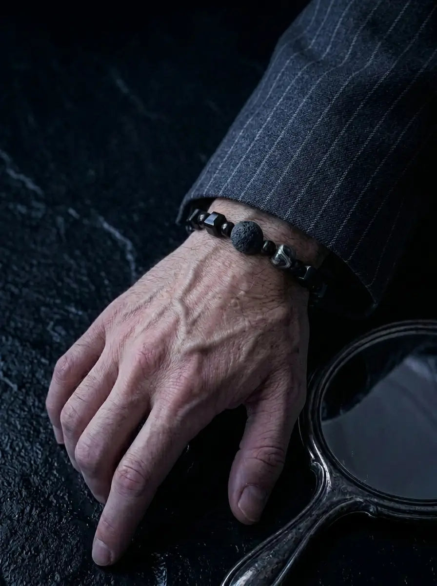 Obsidian Orbit Calm Bracelet