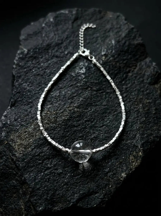 Lumen Monolith Bracelet | Clear Quartz