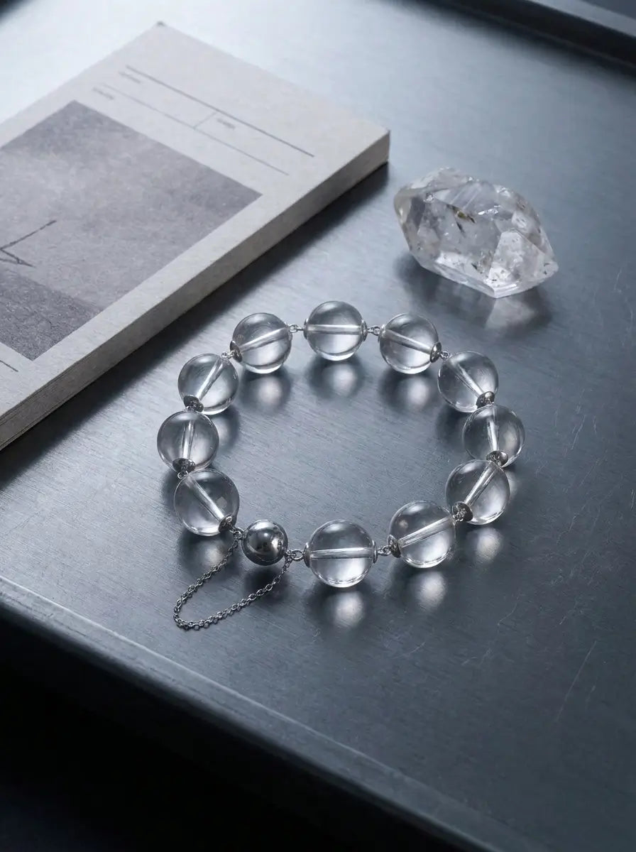 Orbit Focus Bracelet | Brazilian Clear Quartz